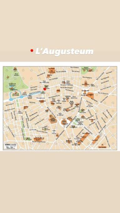 L'Augusteum Appartement Nîmes Buitenkant foto